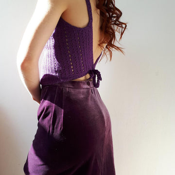 Purple magic top