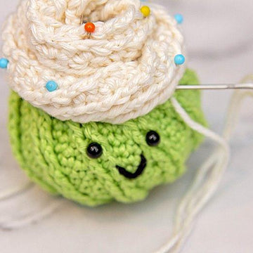 Glass Knife Pin Cushion