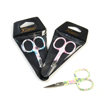 Hemline Floral Embroidery Scissors