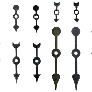 Advantus Idea-Ology Metal Game Spinners W/Brads .75" To 2.25" 24/Pkg - Antique Nickel, Brass & Copper