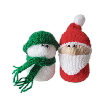 Santa and Snowman