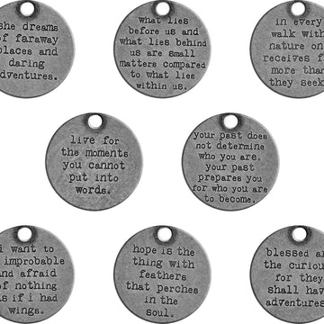 Advantus Idea-Ology Metal Quote Tokens 8/Pkg - 318893