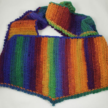 Rainbow After the Storm Shawlette