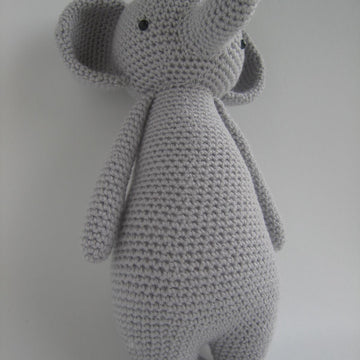 Elephant with Hat Crochet Amigurumi Pattern