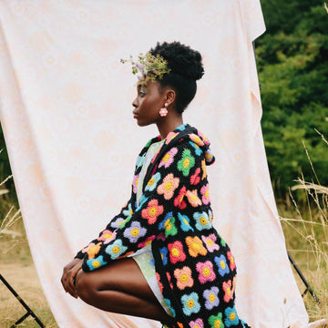 Wrapped in flowers Hoody