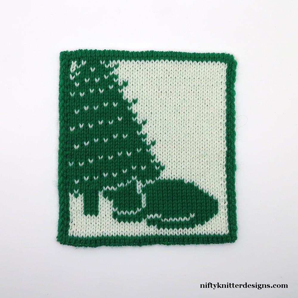 Christmas Cat Potholder