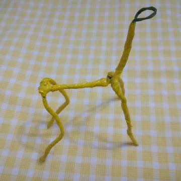 Toy Knitting Patterns -Knit Deer baby soft toy from yarn, knitting gift