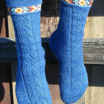 Indian Feather Socks (front design)