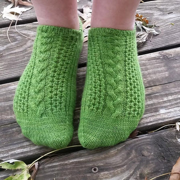 Almost Aran Socks