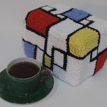 Mondrian Cuboid Tea Cozy