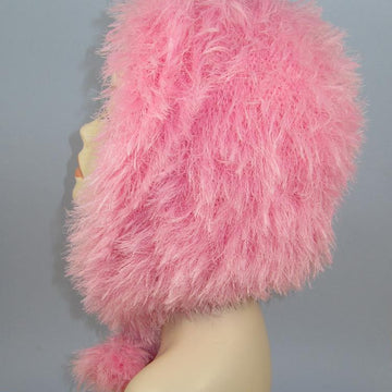Faux Fun Fur Bonnet