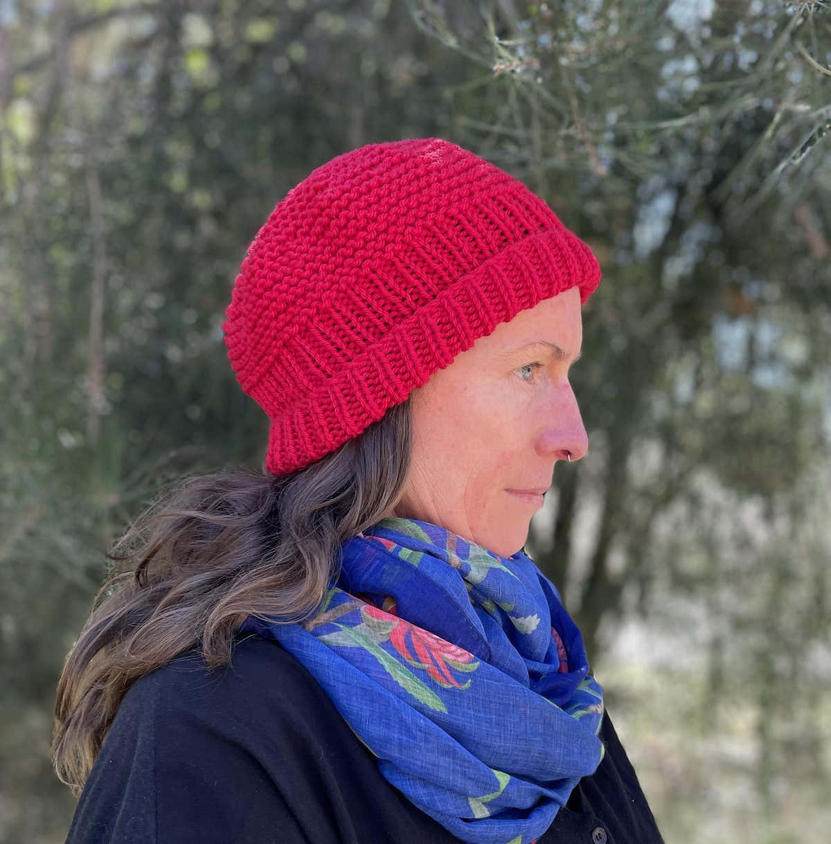 Geraniums Beanie