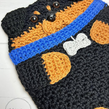 Rottweiler Pot Holder