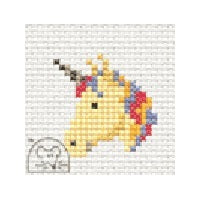 Mouseloft Quicklets - Unicorn Cross Stitch Kit - 3in