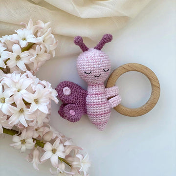 Baby Teether Butterfly and Dragonfly