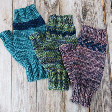 Simple Colorwork Mitts