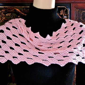 Petals: Tunisian Lace Wrapper