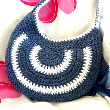 Crochet Cotton Shoulder Bag