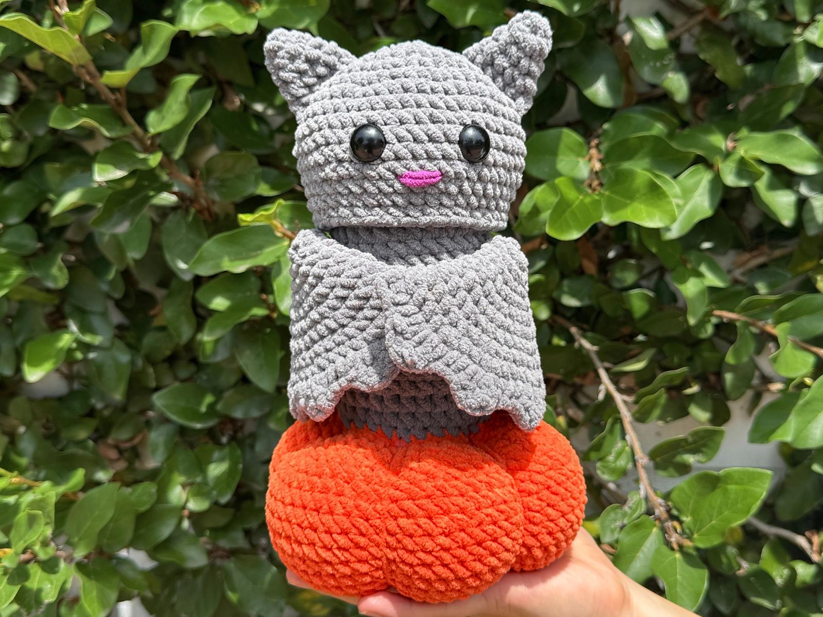 Halloweenie Bat Crochet Funny