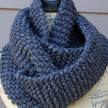 Cozy Garter Stitch Cowl
