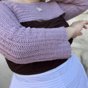 Ultra Cropped Pullover Sweater