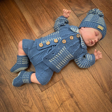 "Nathan" 4 piece set - Reborn doll sizes