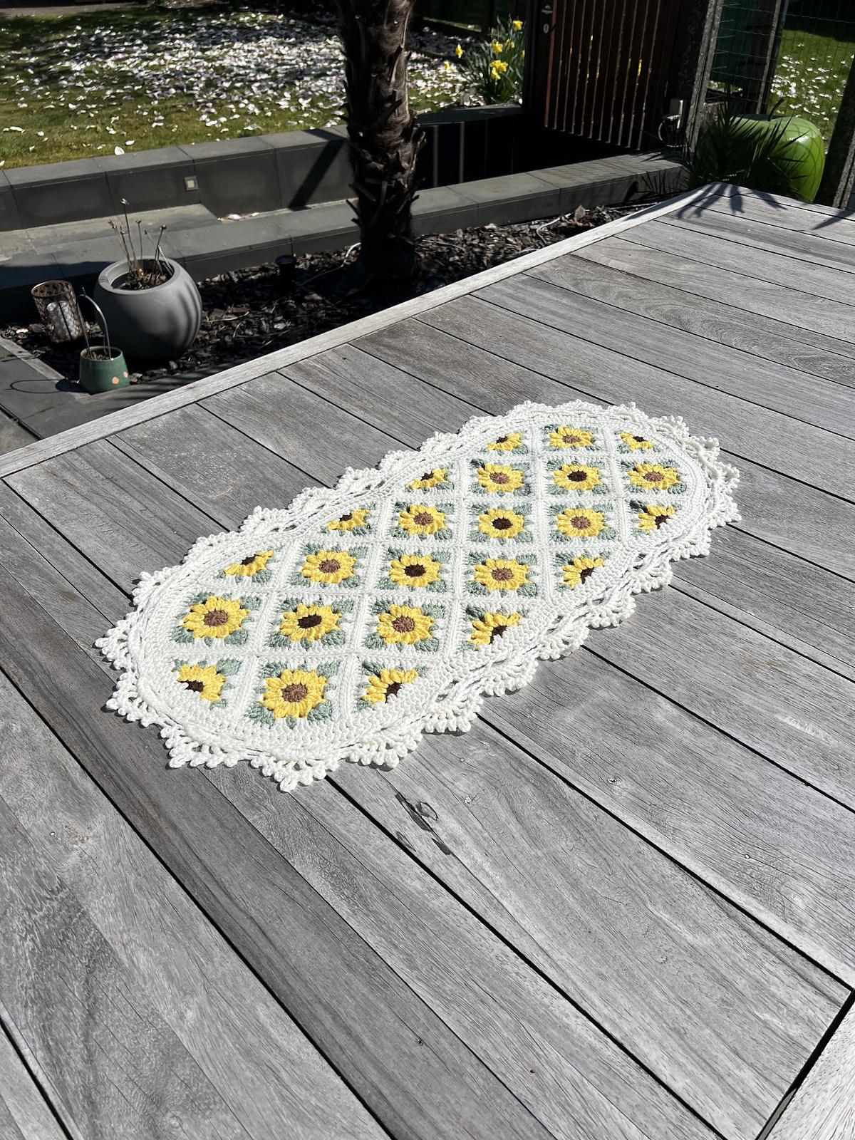 Sunflower Table Runner