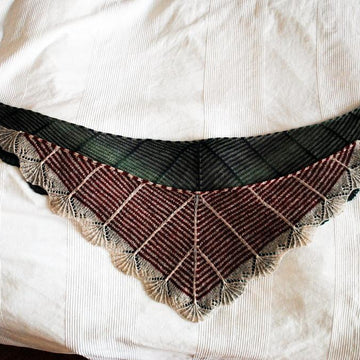 Candy Stripe Shawl