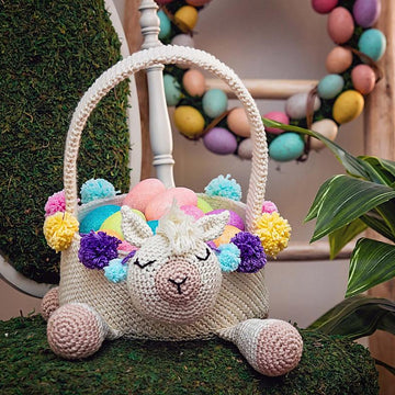 Llama Easter Basket