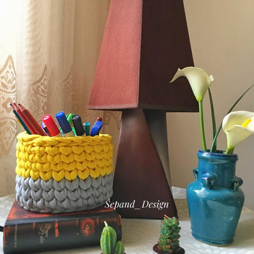 Zpagetti (t-shirt) yarn basket-Petit Cercle