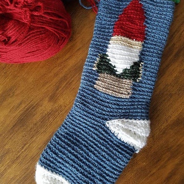 Gnome Christmas Stocking