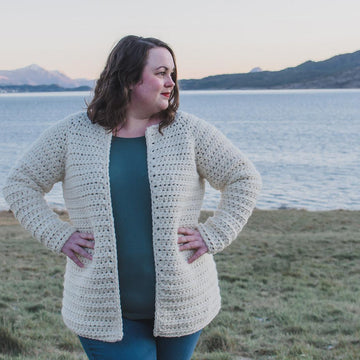 Classic Raglan Cardigan - Super Bulky Edition