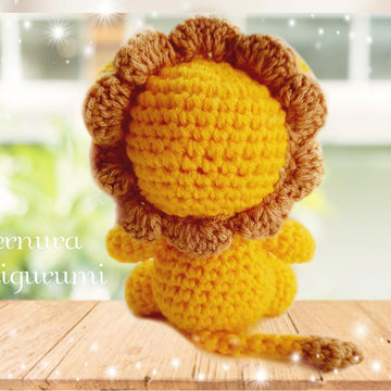 Little lion crochet pattern