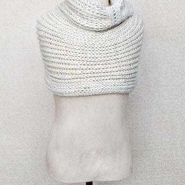 Meringue Hand Knitted Cowl