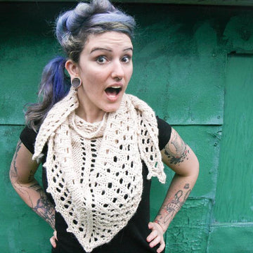 The Lace Mess Shawl
