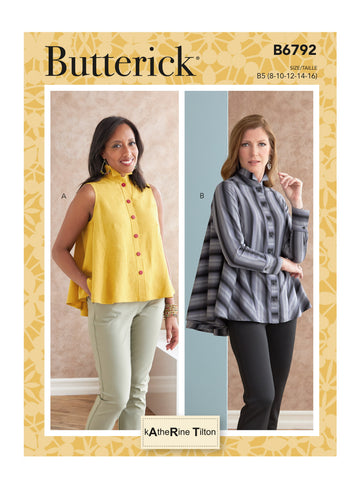 Butterick Misses' Top B6792 - Sewing Pattern