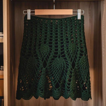 Crochet pineapple Women Skirt