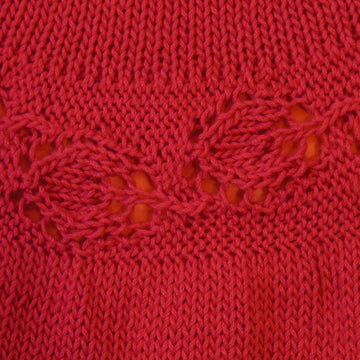 Leaf Me Alone, I'm Knitting Cardi Vest