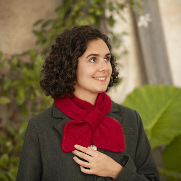 Polka Bow Scarf