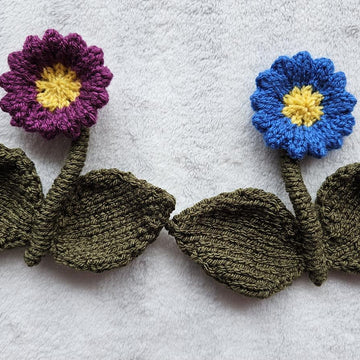 Knitted Flowers