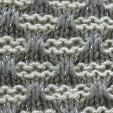 K836-Basket Stitch Shawl