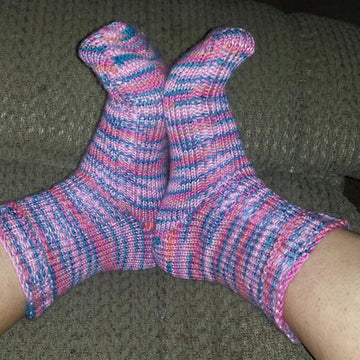 Toasty Toes 40 Peg Loom Knit Socks