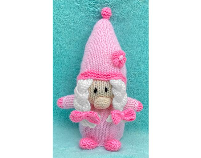 Baby Girl Pink Gonk choc orange cover / toy