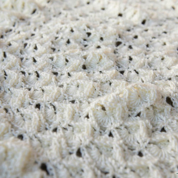 Beautifully Textured Christmas Tree Skirt