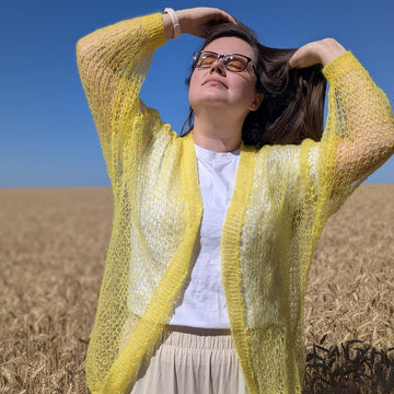 Sunshine Mohair Cardigan