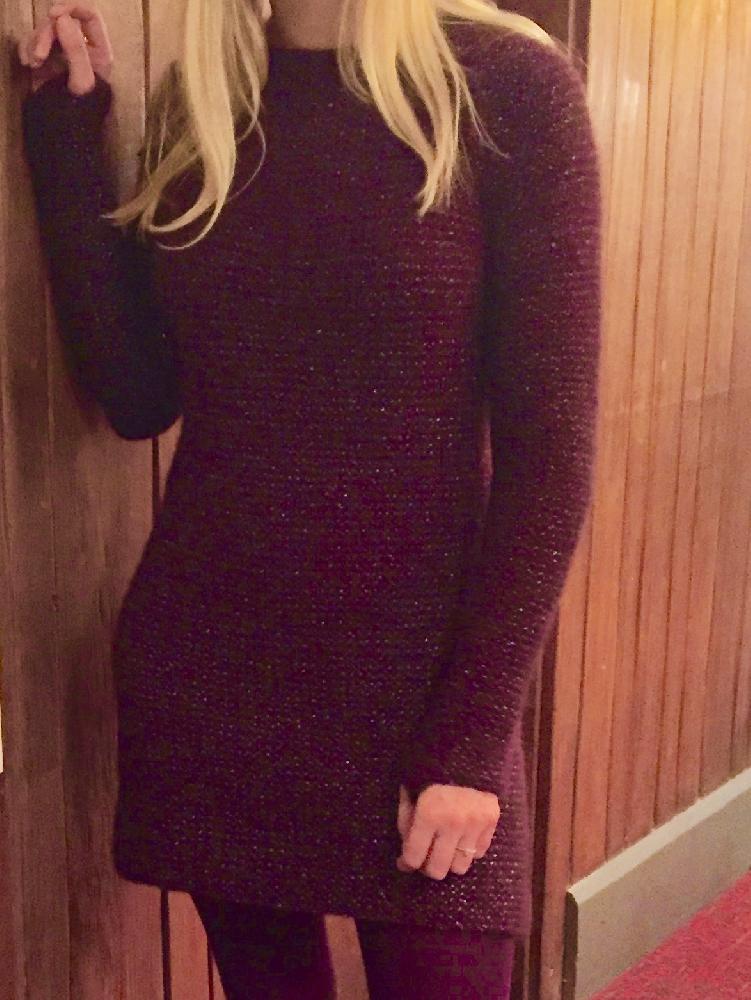 Gauntlet Sleeve Yoke Dress