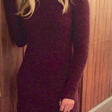 Gauntlet Sleeve Yoke Dress