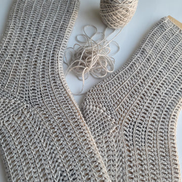Flanken crochet socks