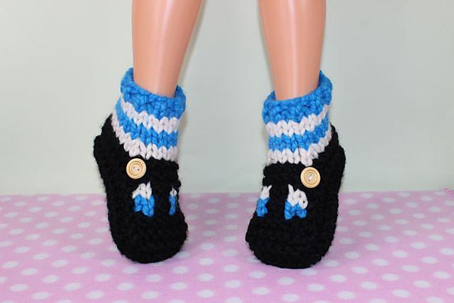 Childrens Super Chunky Stripe Sock T Bar Sandal Slippers