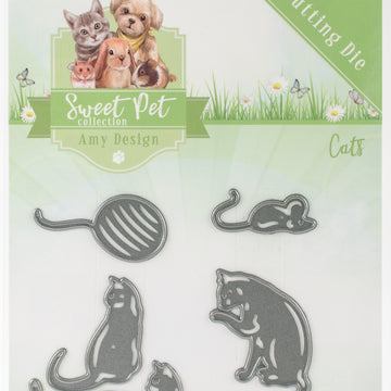 Find It Trading Amy Design Die - Cats, Sweet Pet
